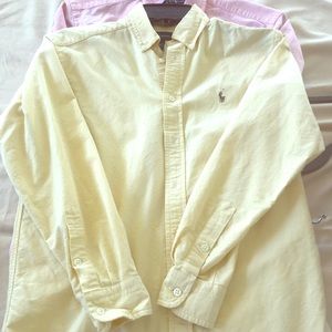 Polo long sleeve button down